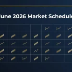 2026年6月マーケットスケジュール カレンダー形式 日米経済指標・FOMC・日銀・SpaceX IPO