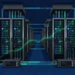 液冷GPUサーバーが並ぶデータセンターのイメージ（HPCシステムズ分析）