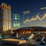 大成建設（1801）の木造高層建築T-Woodとスタジアム、自律重機T-iCraft、ZEBデータ、株価チャート