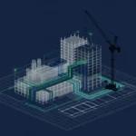 プラントと建物のBIM 3Dモデルのイメージ（Arent分析）